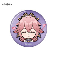 Chibi Emoticon Series Badge (Inazuma City) (4)