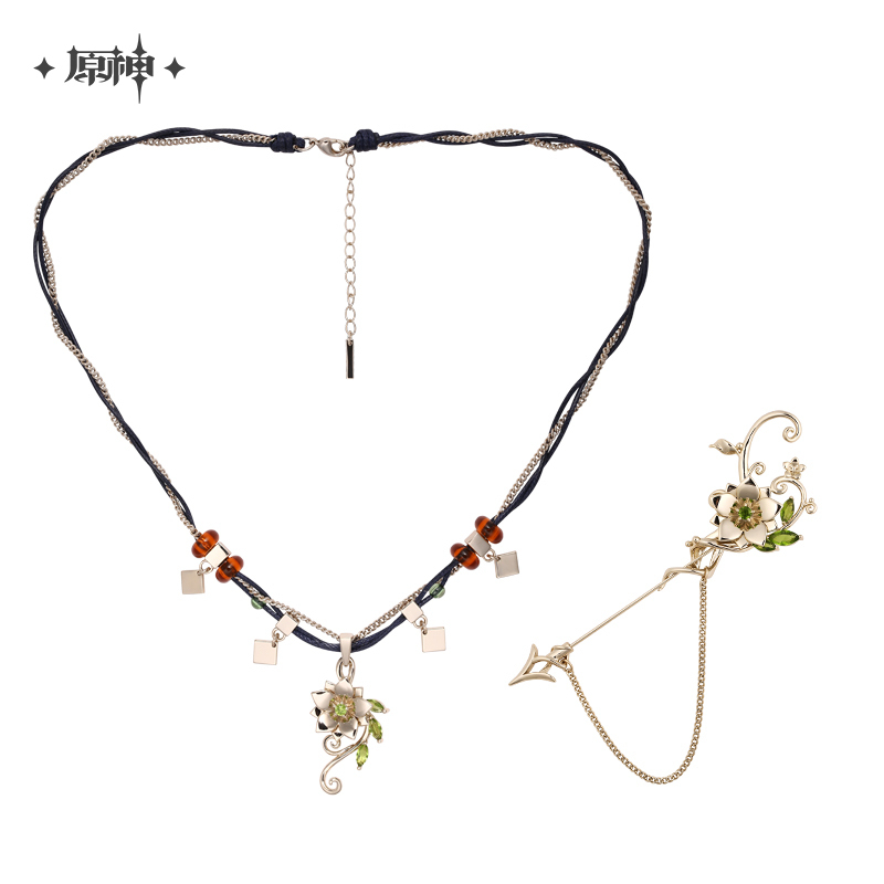 Of Lush Forests and Flying Sand Series Tighnari Impression Necklace / Brooch