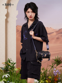 Of Lush Forests and Flying Sand Series Cyno Impression Barrel Bag (4)