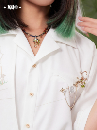 Of Lush Forests and Flying Sand Series Tighnari Impression Necklace / Brooch (2)
