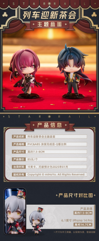 Chibi Blind Box Figure (列车迎新茶会) (7)