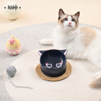 陶器ペットボウル（童话猫居家主题系列） (2)