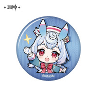 Chibi Emoticon Series Badge (Court of Fontaine) (4)