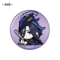 Chibi Emoticon Series Badge (Court of Fontaine) (3)