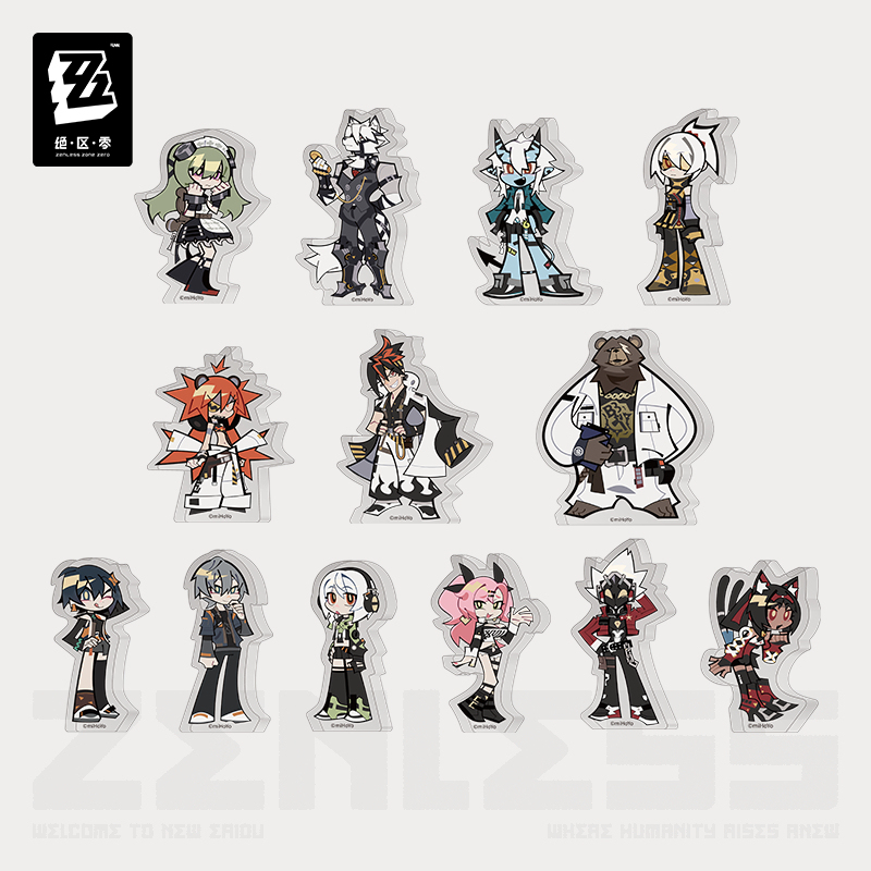 Chibi Mini Acrylic Stand (三明治香气的梦想系列)