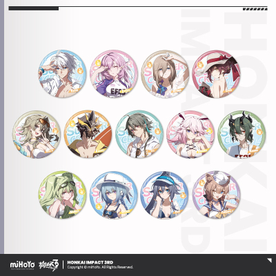 Tinplate Badge Vol. 4 (悠游夏日系列)