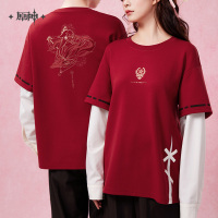 Yae Miko Impression Series Paneled Long-Sleeve T-Shirt (3)
