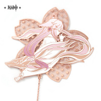 Yae Miko Impression Series Metal Bookmark / Keychain (3)