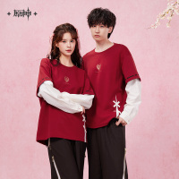 Yae Miko Impression Series Paneled Long-Sleeve T-Shirt (2)