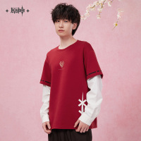 Yae Miko Impression Series Paneled Long-Sleeve T-Shirt (6)