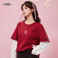 Yae Miko Impression Series Paneled Long-Sleeve T-Shirt (5)