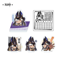 Chibi Emoticon Series Calendar Stamp Ornament (5)