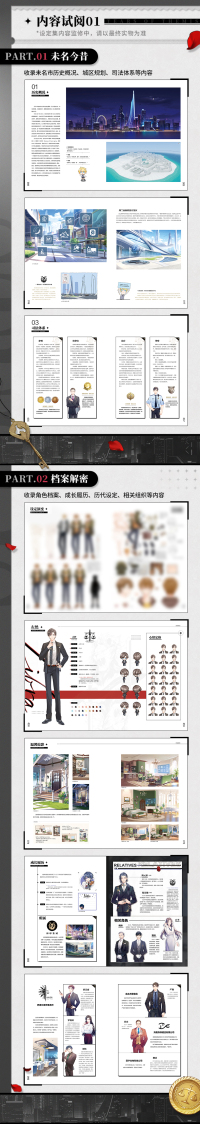 Tears of Themis Official Setting Collection (7)
