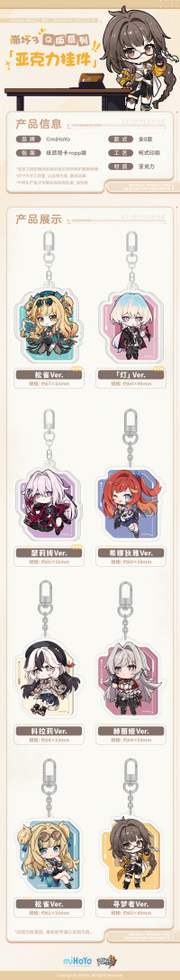 Acrylic Keychain (第二部Q版系列) (7)