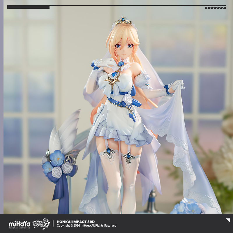 崩坏3」幽兰黛尔·十字星的约定1/7手办【全款】-空港集市-米游铺