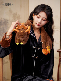 Zhongli Impression Series Fluffy Plush Scarf (仙祖法蜕) (3)