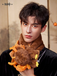 Zhongli Impression Series Fluffy Plush Scarf (仙祖法蜕) (2)