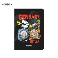 Blaze to Natlan Series Passport Holder