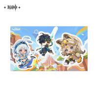 Blaze to Natlan Series Chibi Merchandise (6)