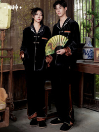 Zhongli Impression Series Velvet Pajama Set (2)