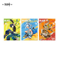 Blaze to Natlan Series Illustration Merchandise (5)