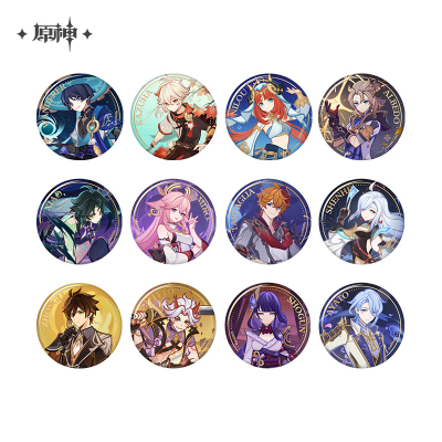 Genius Invokation TCG Competition Series Tinplate Badge