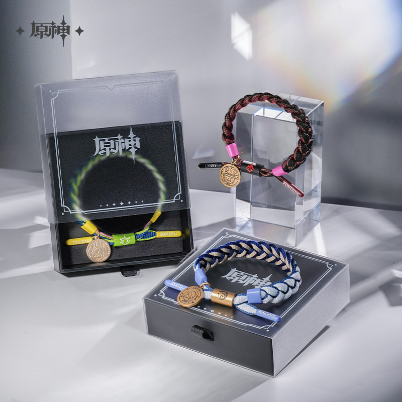 Genshin Impact Themed Series Character Impression-Style Cord Bracelet