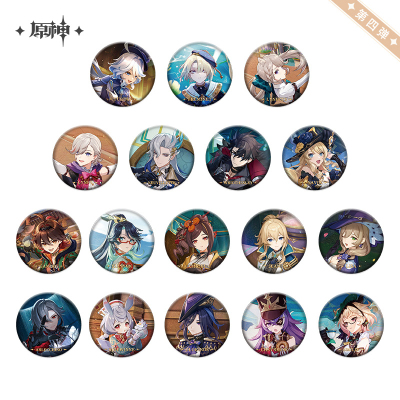 Genshin Impact Themed Series Character Badge