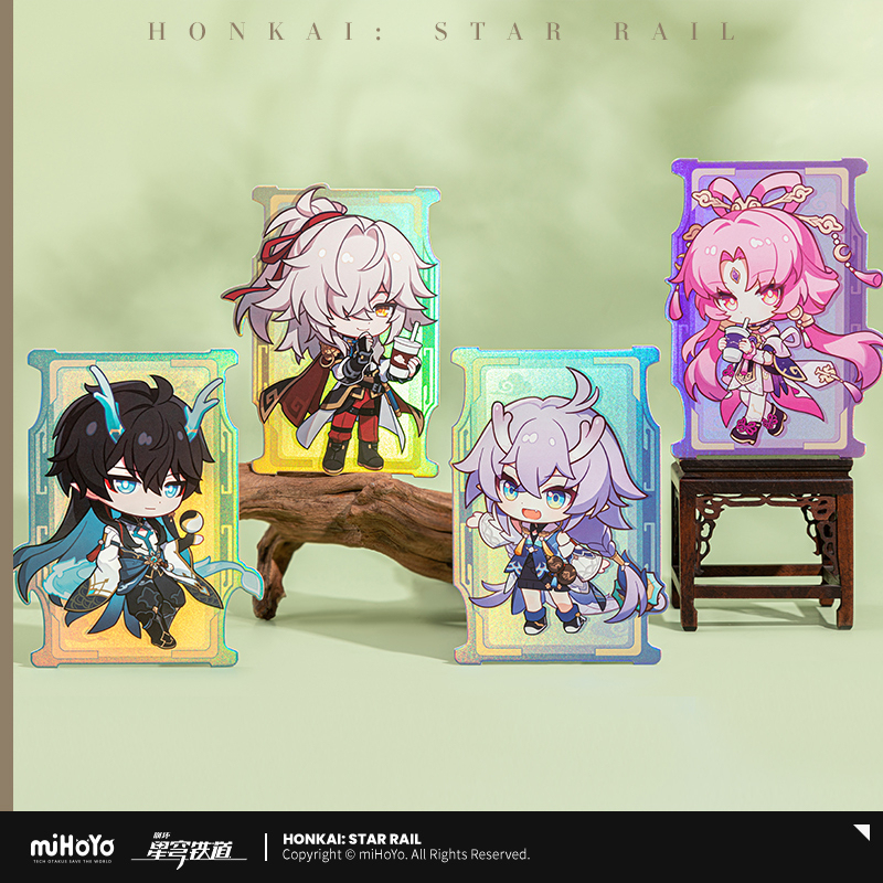 Express Travelogue Series Chibi Laser Collectible Card