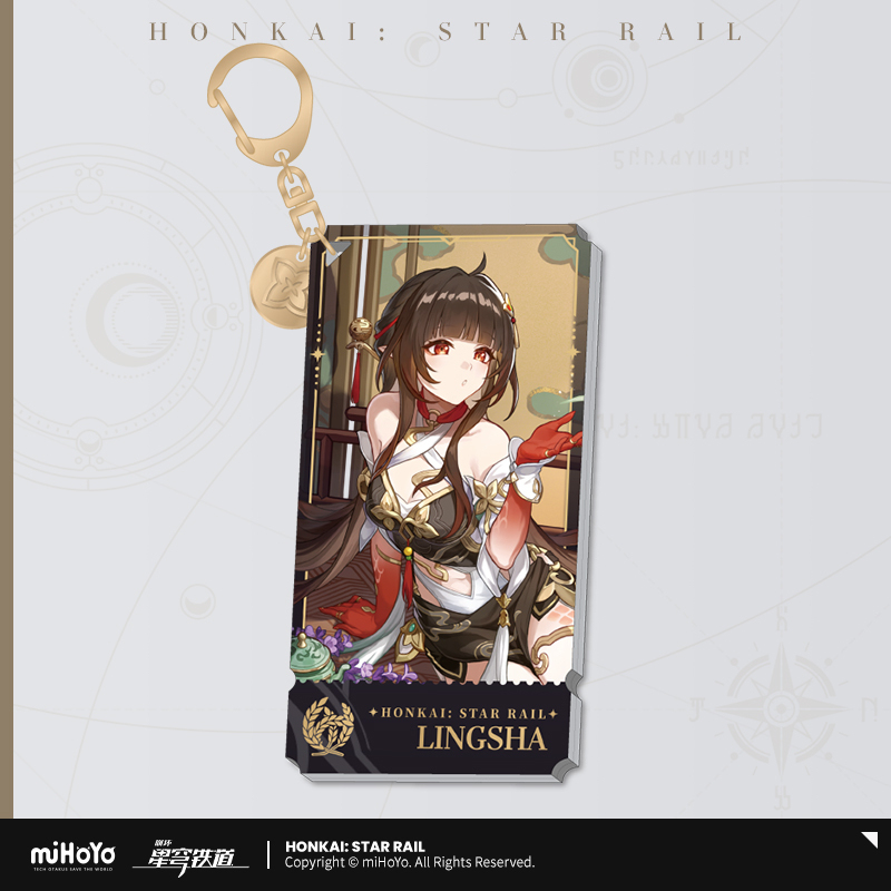 Character Portrait Series Acrylic Keychain - The Abundance