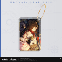 Light Cone Series Thick Acrylic Keychain