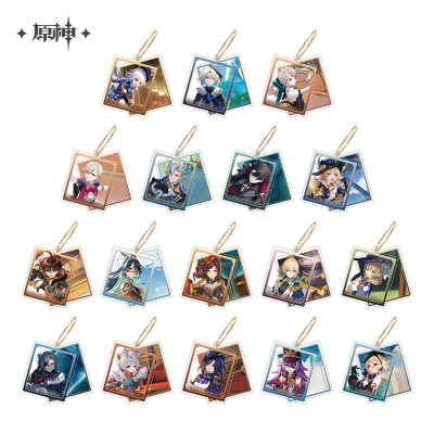 Genshin Impact Themed Series Double-Sided Acrylic Charm
