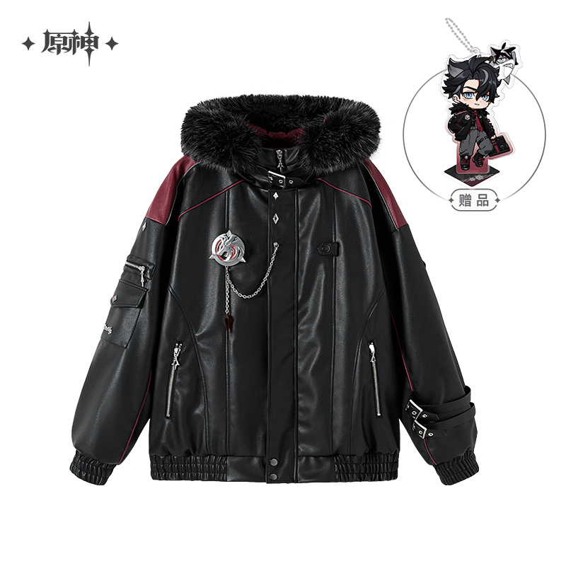 Wriothesley Impression Series Padded PU Hooded Jacket