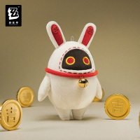 Bangboo Plushie Keychain (嗯呢系列) (Sharkboo) (Luckyboo) (3)