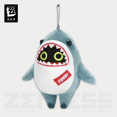 Bangboo Plushie Keychain (嗯呢系列) (Sharkboo) (Luckyboo)