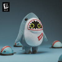 Bangboo Plushie Keychain (嗯呢系列) (Sharkboo) (Luckyboo) (2)