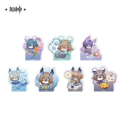 Melusine Chibi Thick Acrylic Ornament (线下店主题系列)