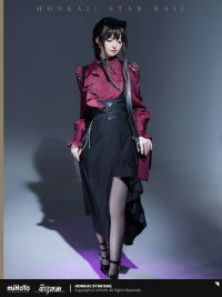 Kafka-themed Impression Series Long Skirt (4)