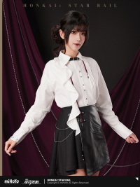 Kafka-themed Impression Series Oversized Shirt (2)