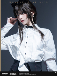 Kafka-themed Impression Series Oversized Shirt (4)