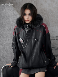 Wriothesley Impression Series Padded PU Hooded Jacket (5)