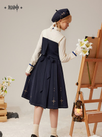 Albedo Impression Series Pinafore Dress (5)