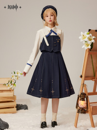 Albedo Impression Series Pinafore Dress (3)