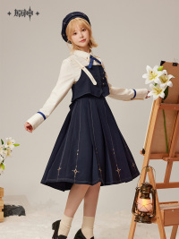 Albedo Impression Series Pinafore Dress (2)