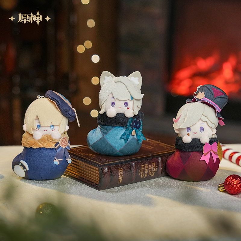 【終了|即購入不可】原神 フレミネ 绒冬暖聚 全種セット 公式正規品 1 原神 絨冬暖聚シリーズ ぬいぐるみペンダント リネ すべて商品