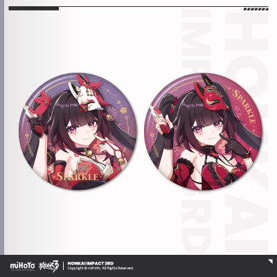 Sparkle Character Art Tinplate Badge Set (诡戏千役系列)