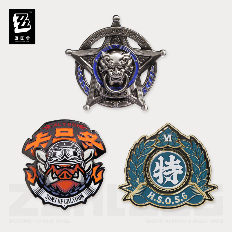 绝区零】阵营系列金属徽章第二弹-绝区零-米游铺