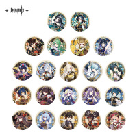 Liyue Harbor Series Character Tinplate Badge (2)