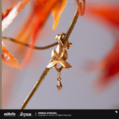 Dan Heng · Imbibitor Lunae-themed Impression Series Water Lily Clip-On Earrings