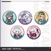 Tinplate Badge (第二部小不点茶会系列)